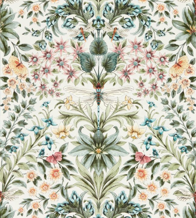 Mirabell Wallpaper by Clarke & Clarke Summer