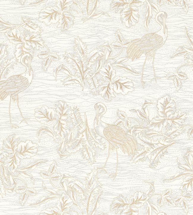 Mirador Wallpaper by Casamance Blanc