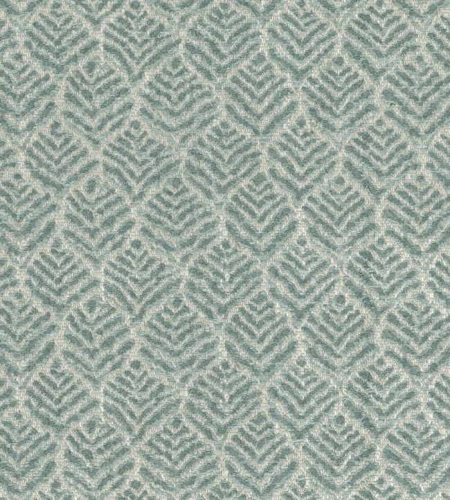 Miran Fabric by Nina Campbell Teal