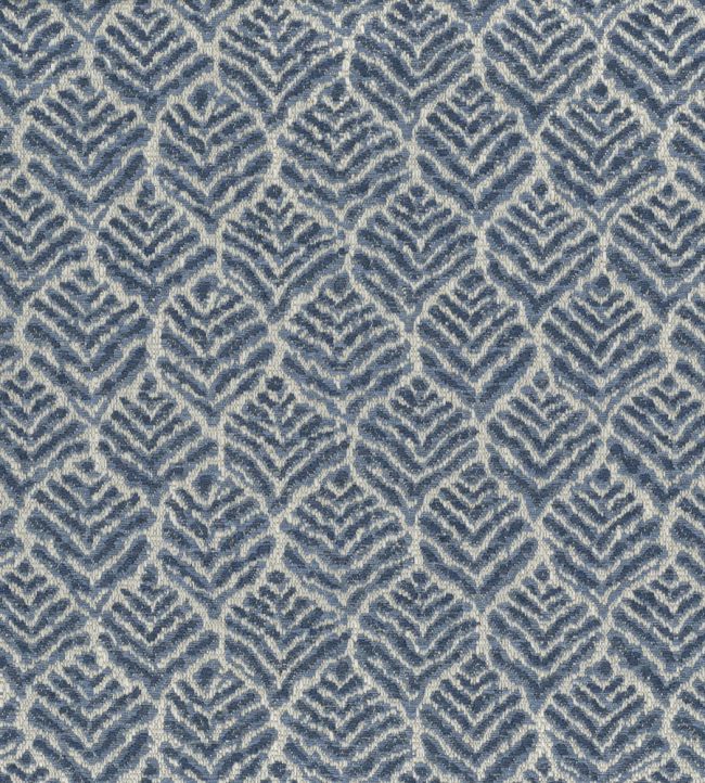 Miran Fabric by Nina Campbell Indigo