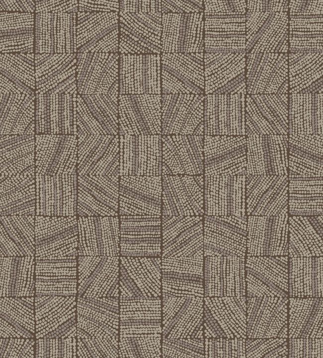 Mismatched Tiles Wallpaper by Eijffinger Brown/Taupe