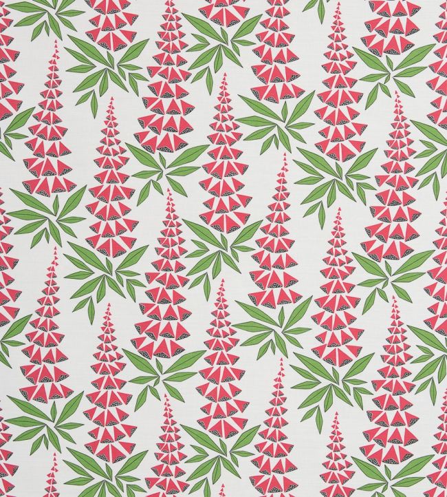 Foxglove Fabric by MissPrint Garden