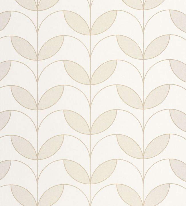 Mistinguett Wallpaper by Casadeco Beige Lin