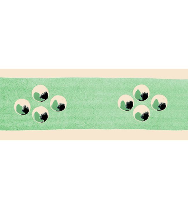 Mochaware Border Wallpaper by CommonRoom Mint