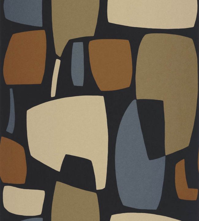 Module Wallpaper by Casadeco Noir/Kaki