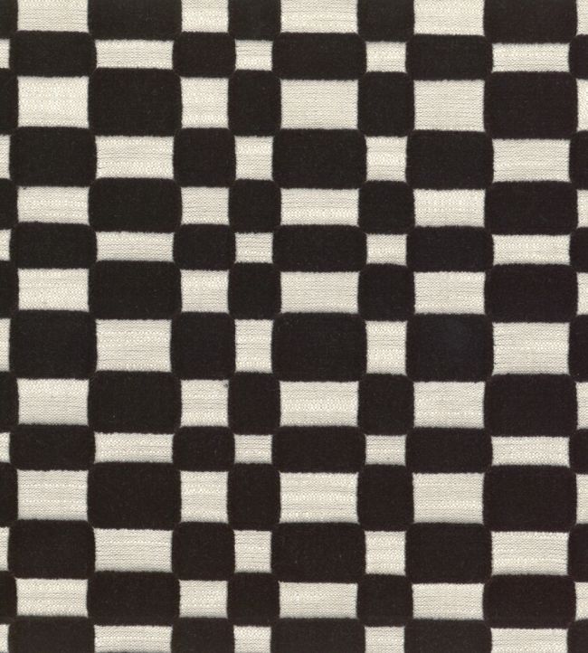 Modulor Fabric by Casamance Noir