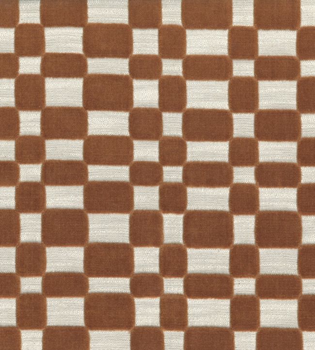 Modulor Fabric by Casamance Orange