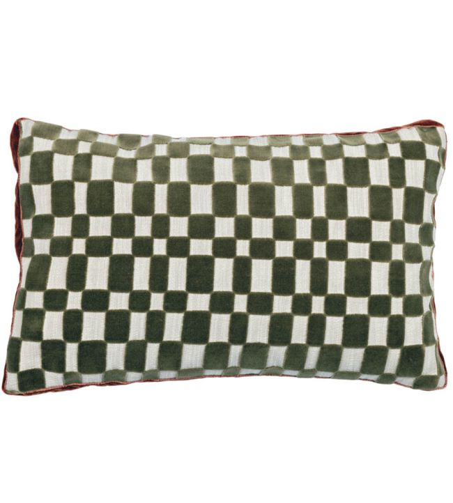 Modulor Cushion 30 x 50cm by Maison Casamance Kaki