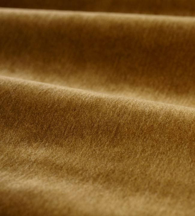 Mohair Fabric by Zoffany Amber