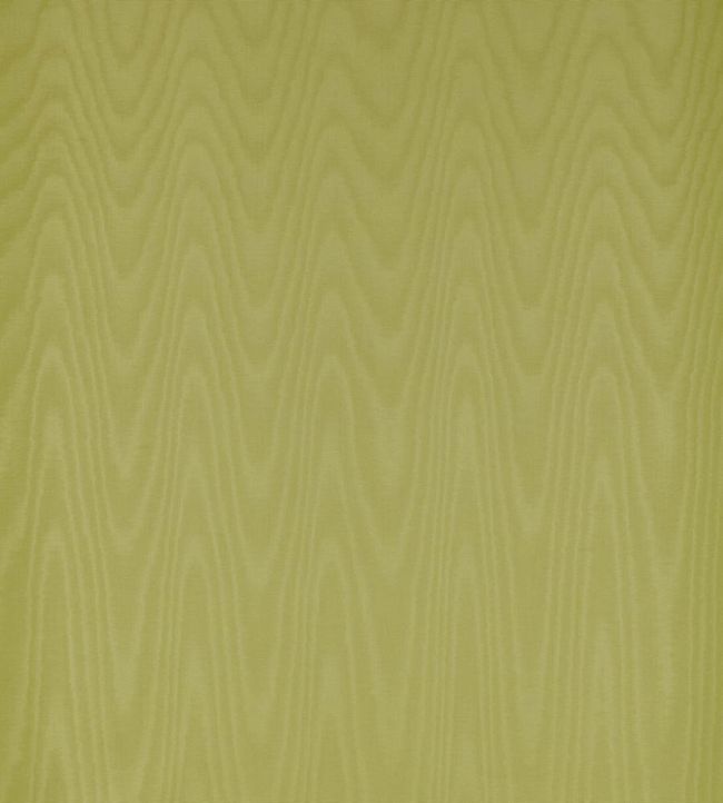 Moire Wallpaper by Zoffany Hessian Green