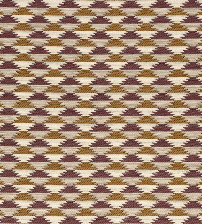 Moki Fabric by Casamance Ocre Terracotta