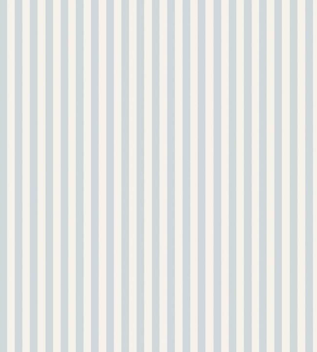 Molle Stripe Wallpaper by Borastapeter Blue