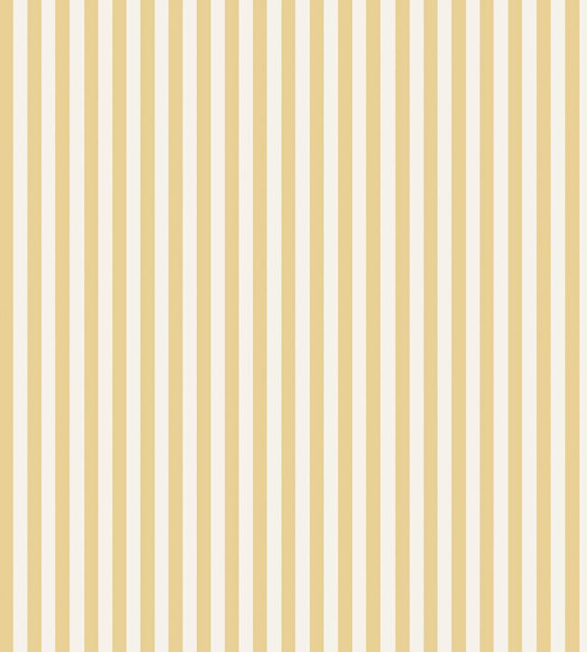 Molle Stripe Wallpaper by Borastapeter Yellow