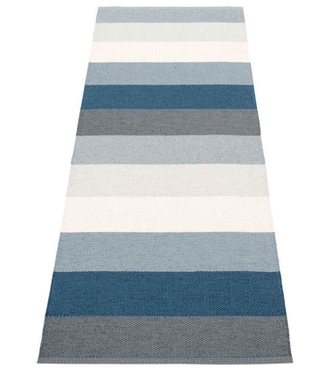 Pappelina Molly Runner rug Ocean Grey MY3F720 Ocean Grey