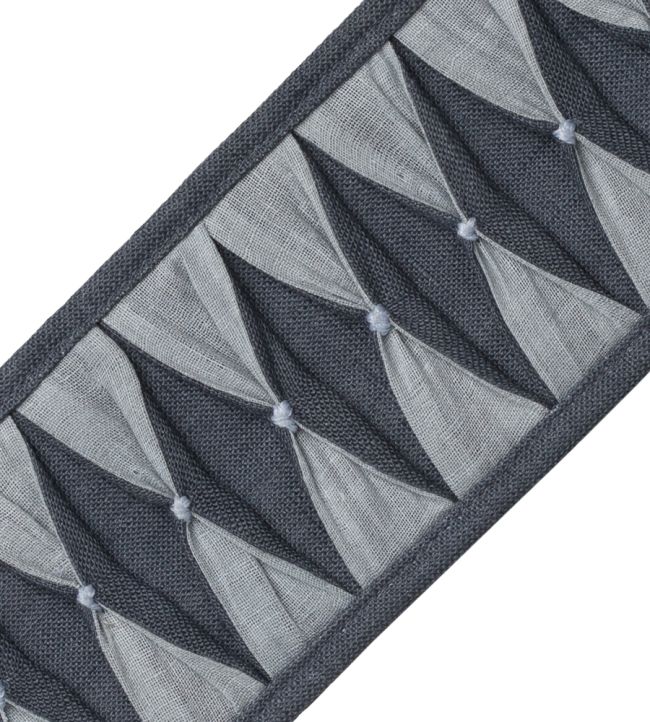 Monarch Pleated Border Trimming by Samuel & Sons River