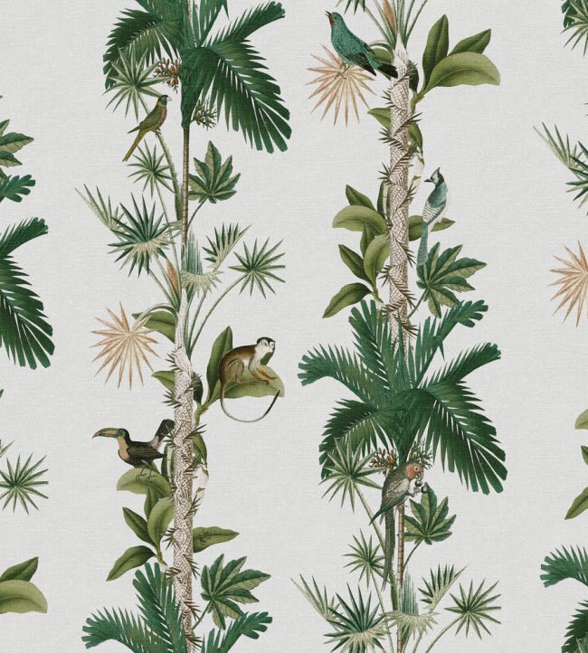 Monkey Island Wallpaper by Rebel Walls Ivory