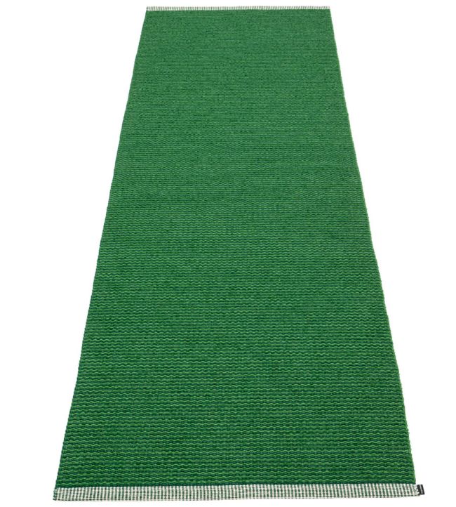 Pappelina Mono Runner rug Grass Green/Dark Green MN1F720 Grass Green/Dark Green