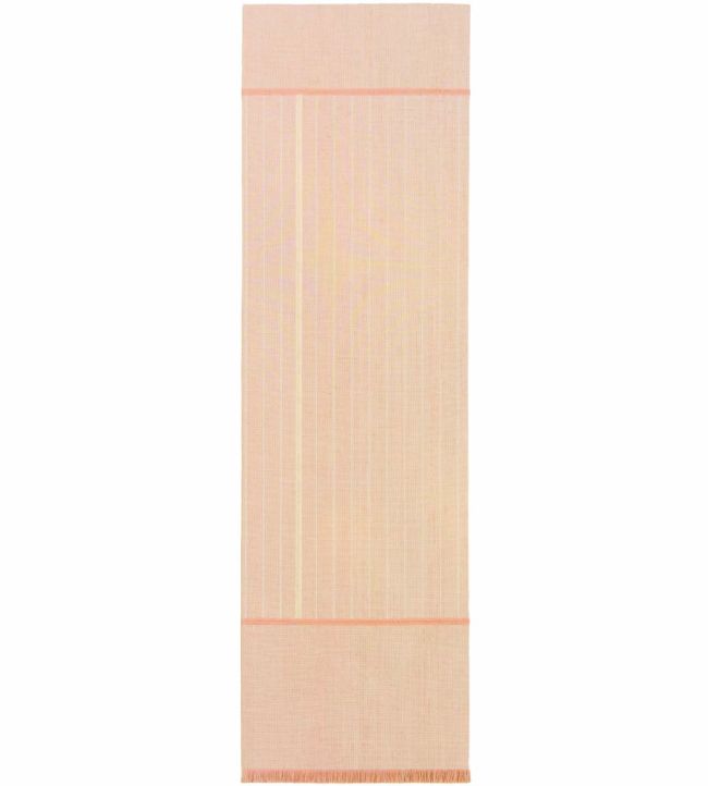Louis De Poortere Monochromes Patch 7B Runner rug Copper 118984 Copper
