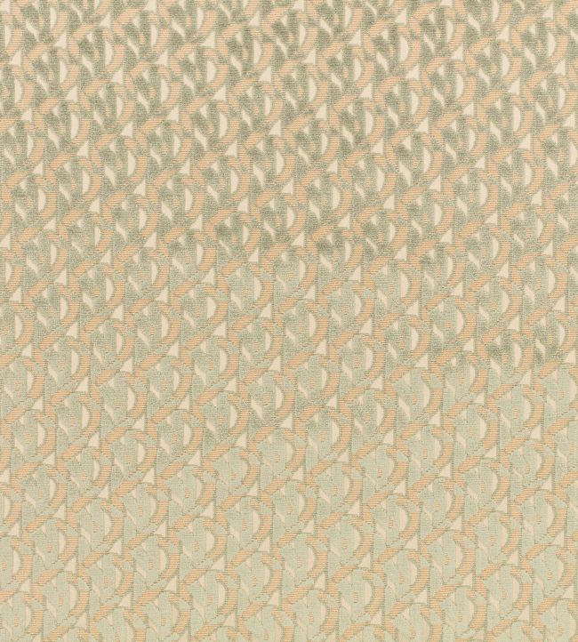 Monogram Fabric by Kirkby Design Pistachio