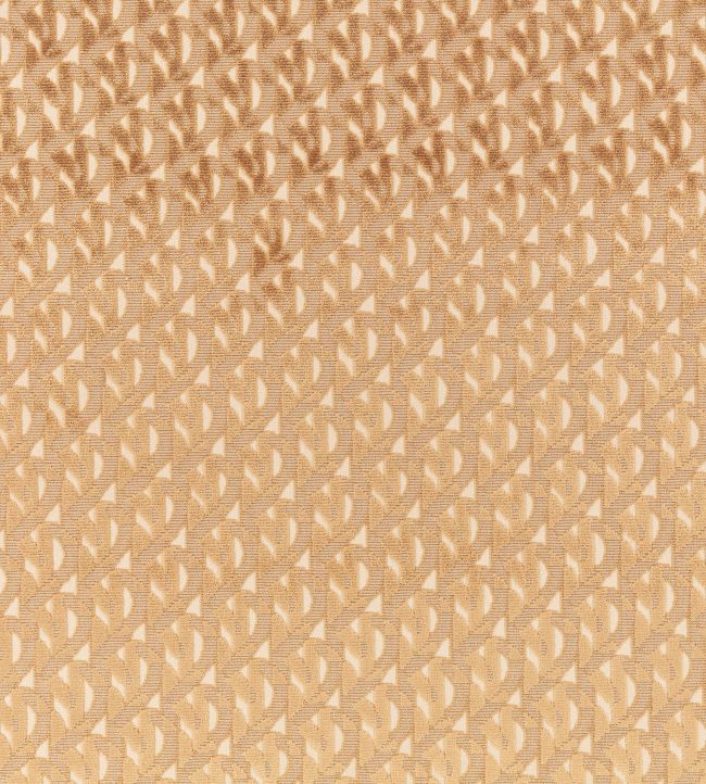 Monogram Fabric by Kirkby Design Sandstone