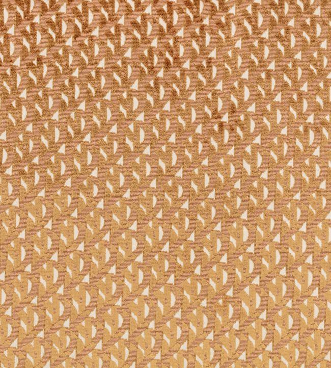 Monogram Fabric by Kirkby Design Sorbet