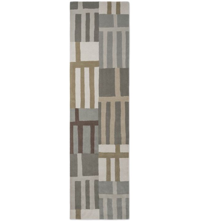 Harlequin Monolith Runner rug Sandstone 144201070245-US Sandstone