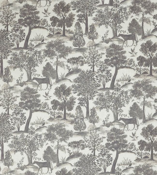 Montelaro Fabric by Prestigious Textiles Smoke