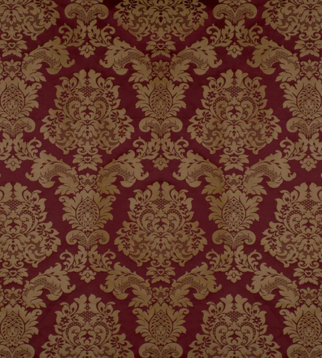 Montespan Fabric by Casal Grenat Or