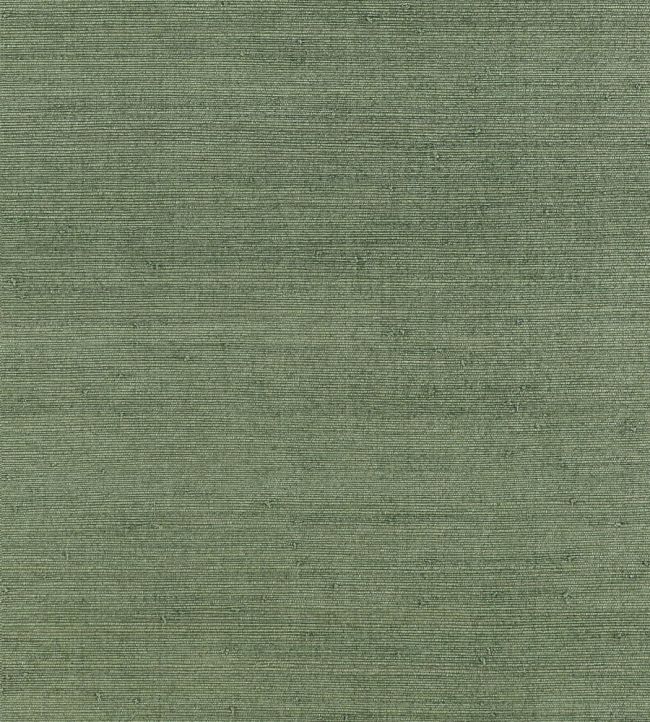 Montgomery Weave Wallpaper by Thibaut Green