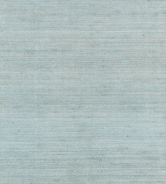 Montgomery Weave Wallpaper by Thibaut Spa Blue