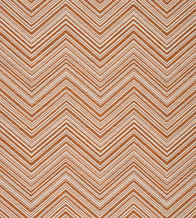 Monti Chevron Fabric by Thibaut Copper