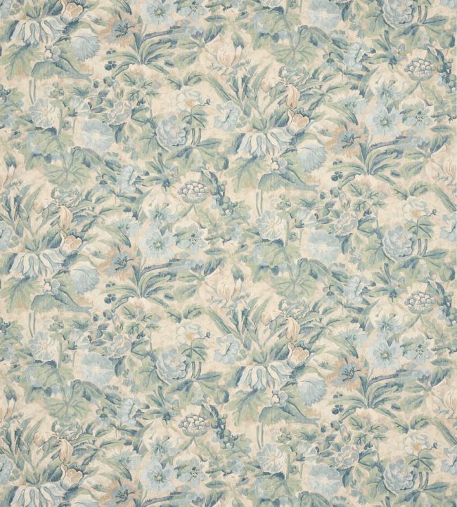Montilly Fabric by Colefax And Fowler Blue/Forest