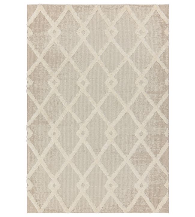 Asiatic Monty Diamond rug Beige Cream MONT-07-80150 Beige Cream