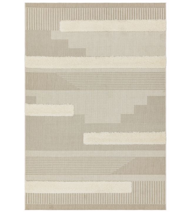 Asiatic Monty Geometric rug Natural Cream MONT-06-80150 Natural Cream