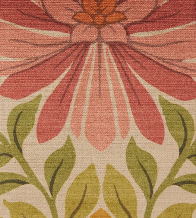 Moon Garden in Vintage Velvet Fabric by Liberty Lichen