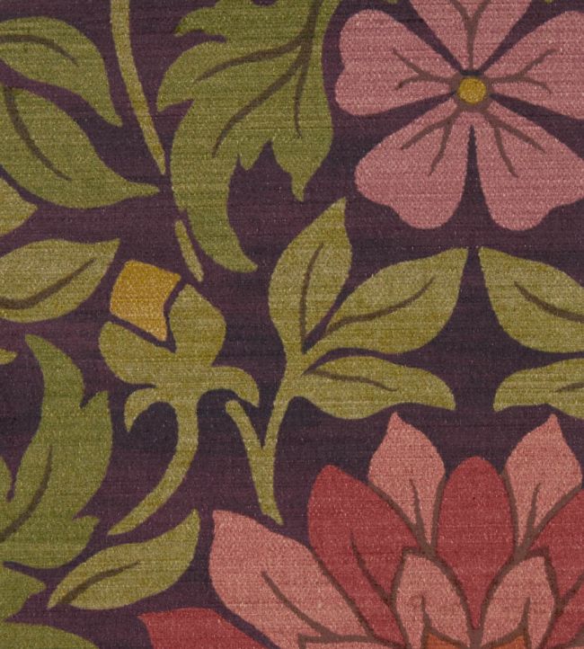 Moon Garden in Vintage Velvet Fabric by Liberty Dragonfly