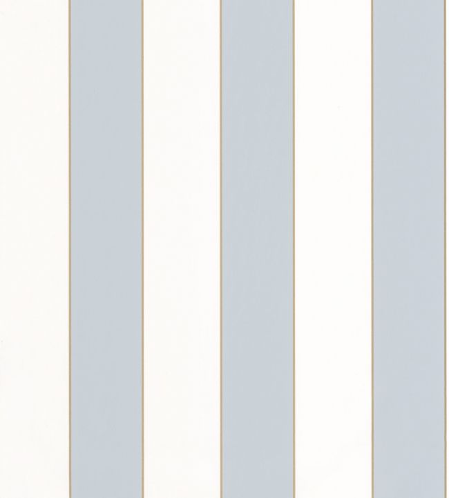 Moonlight Golden Lines Wallpaper by Caselio Bleu Ciel Blanc
