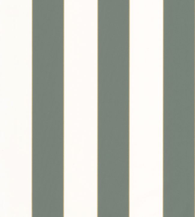 Moonlight Golden Lines Wallpaper by Caselio Vert Eucalyptus Blanc