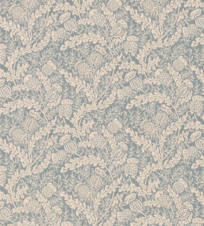 Moorland Fabric by Mulberry Home Blue