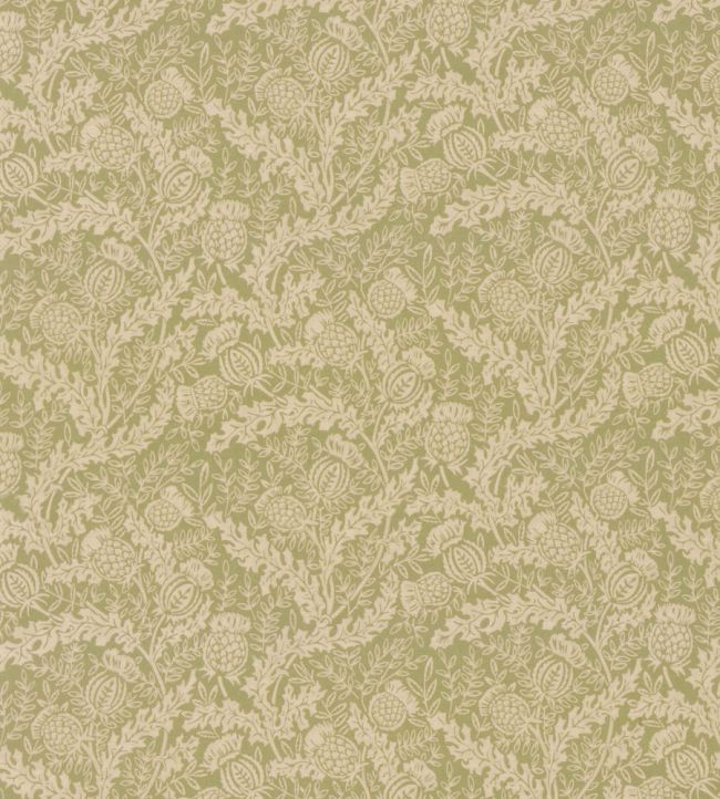 Moorland Fabric by Mulberry Home Green