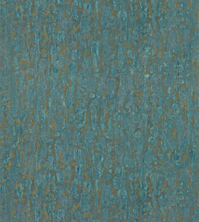 Moresque Glaze Wallpaper by Zoffany Indigo