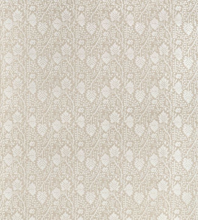 Morris Velvet Fabric by Thibaut Flax