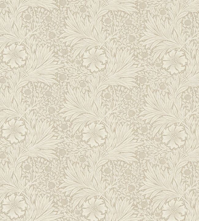 Marigold Fabric by Morris & co Linen/Ivory