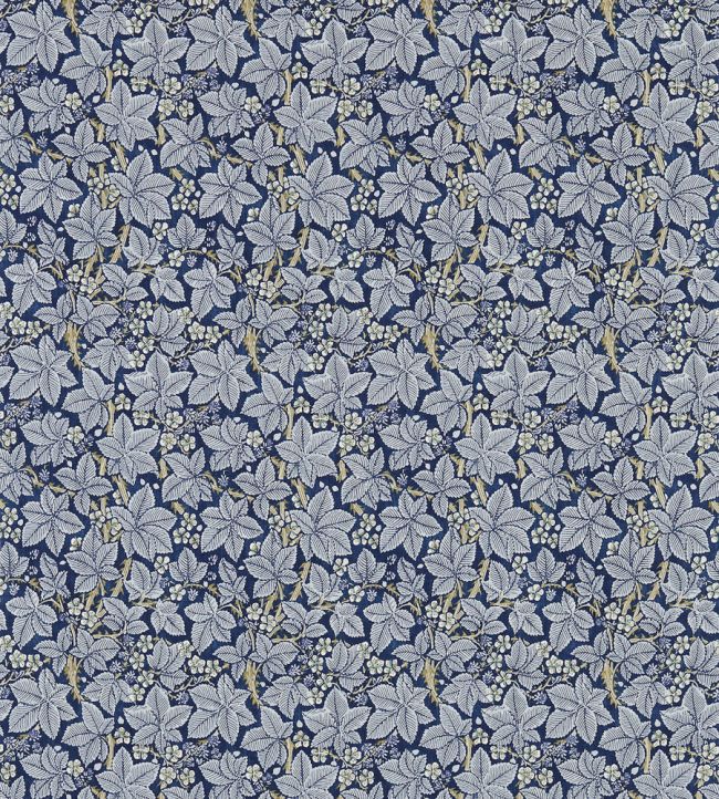 Bramble Fabric by Morris & Co Indigo/Mineral