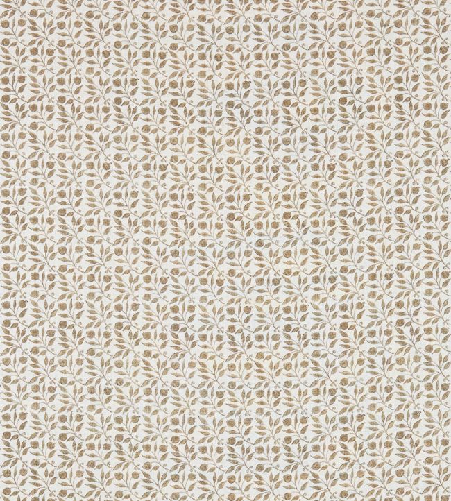 Rosehip Fabric by Morris & Co Linen/Ecru