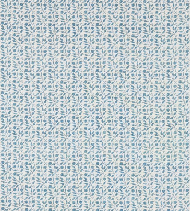Rosehip Fabric by Morris & Co Mineral Blue