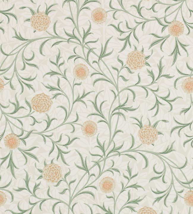 Scroll Wallpaper by Morris & Co Thyme/Pear
