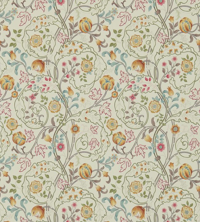 Mary Isobel Wallpaper by Morris & Co Russet/Taupe