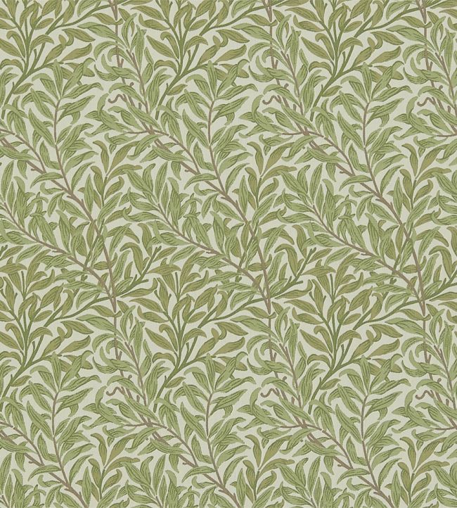 Willow Bough Fabric by Morris & Co Artichoke/Olive