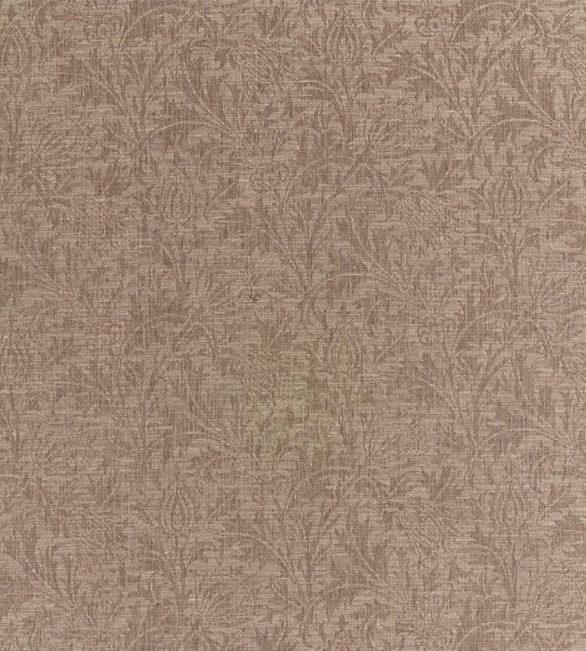 Thistle Weave Fabric by Morris & Co Bronze